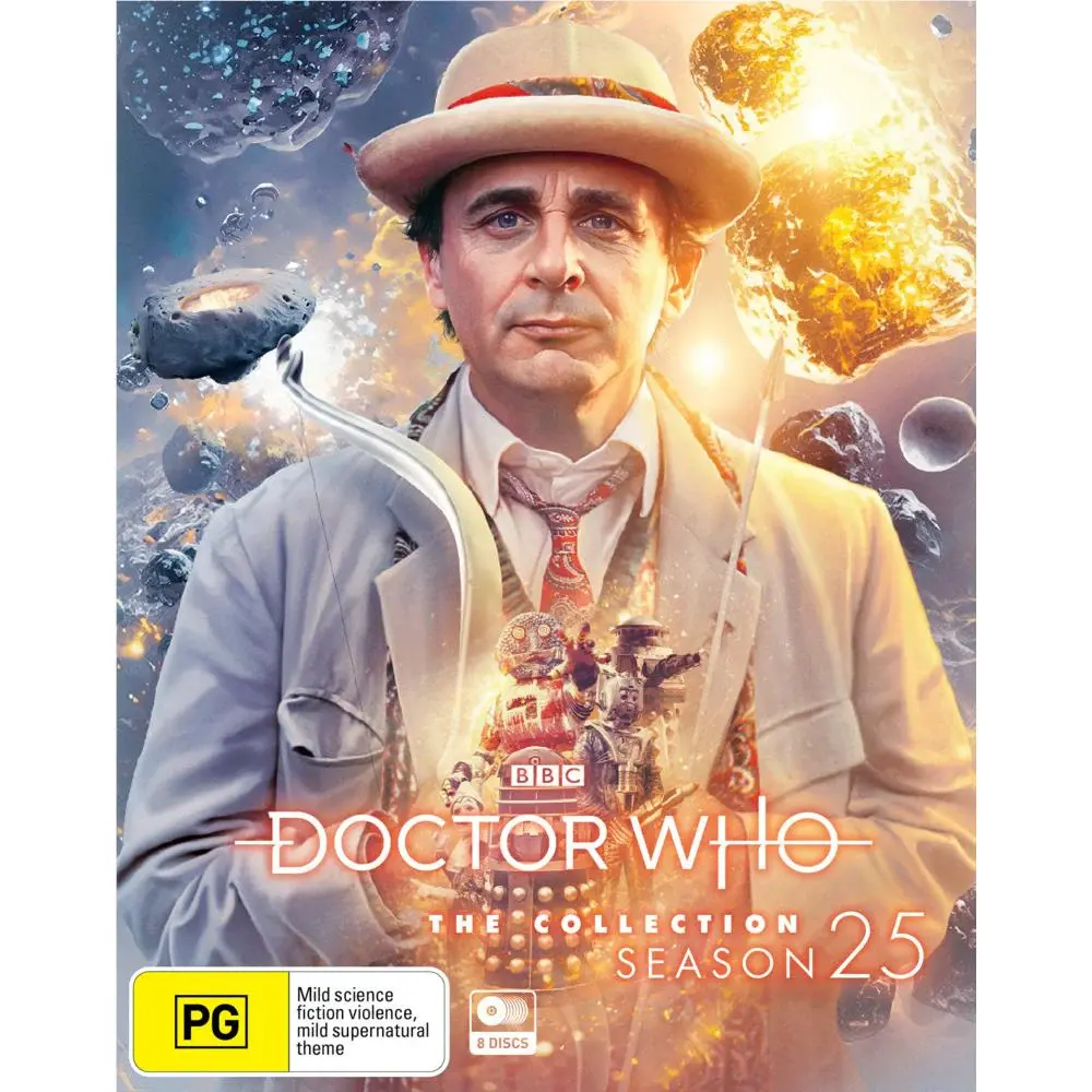 Doctor Who Classic S25 8 Disc Blu Ray Set