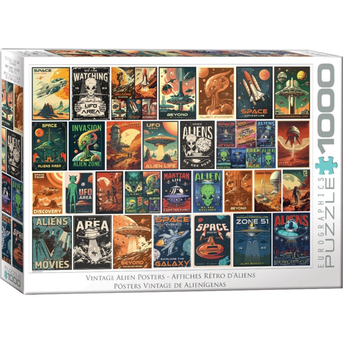 Eurographics 1000pc Alien Invasion