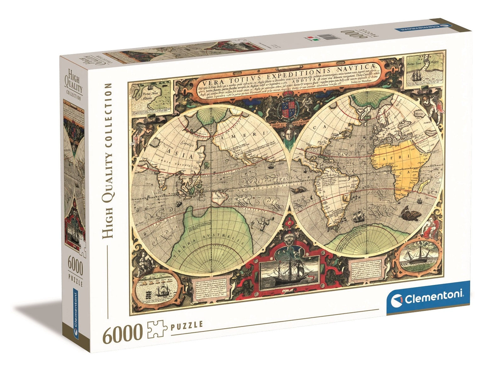 Clementoni 6000pc Antique Nautical Map