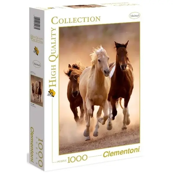 Clementoni 1000pc Running Horses
