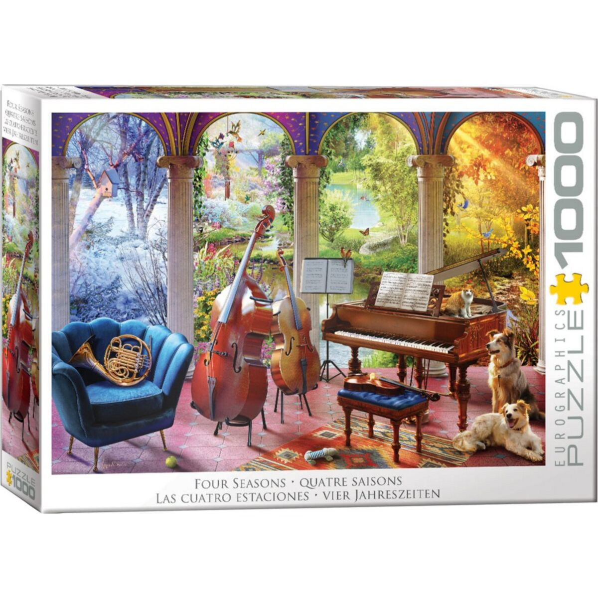 Eurographics 1000pc Four Seasons of Music