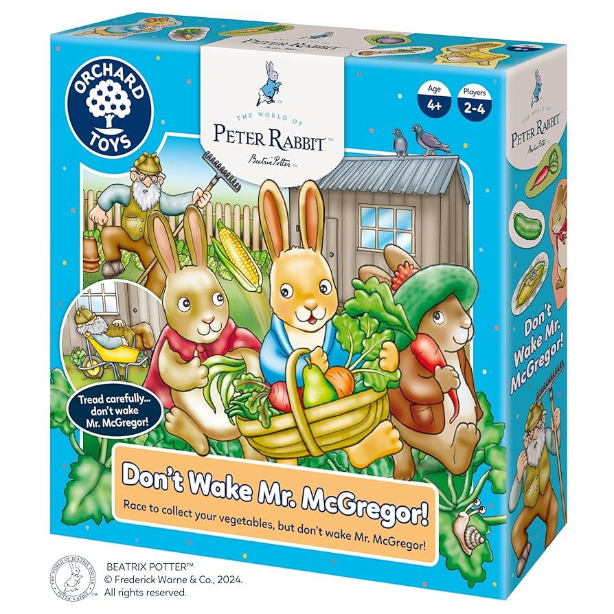 Orchard Toys Peter Rabbit Don't wake Mr McGregor Game