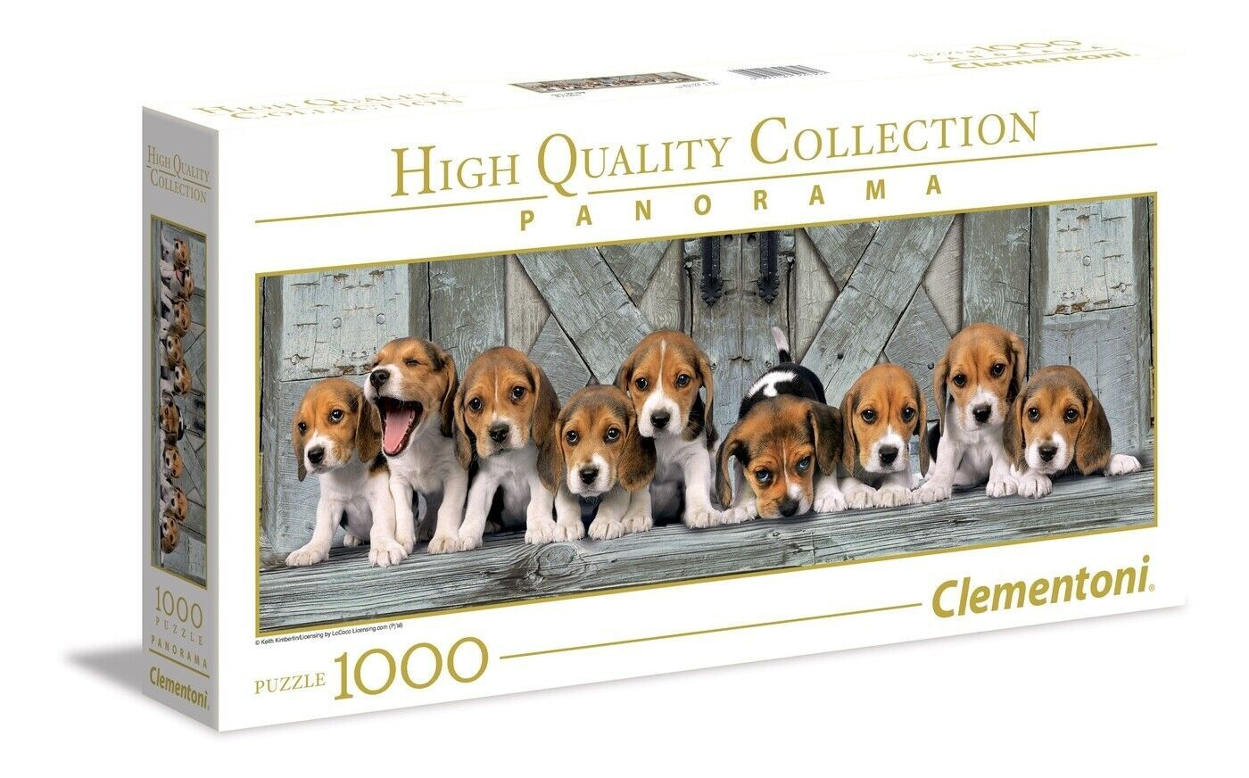 Clementoni 1000pc Beagles Panoramic