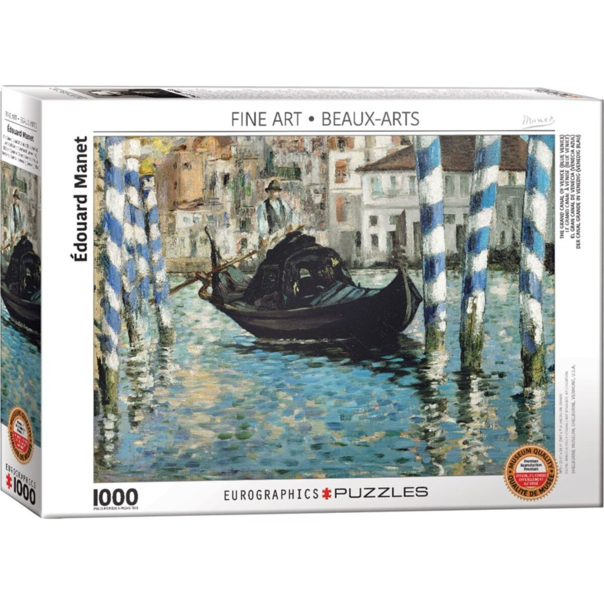 Eurographics 1000pc Manet, Grand Canal of Venice
