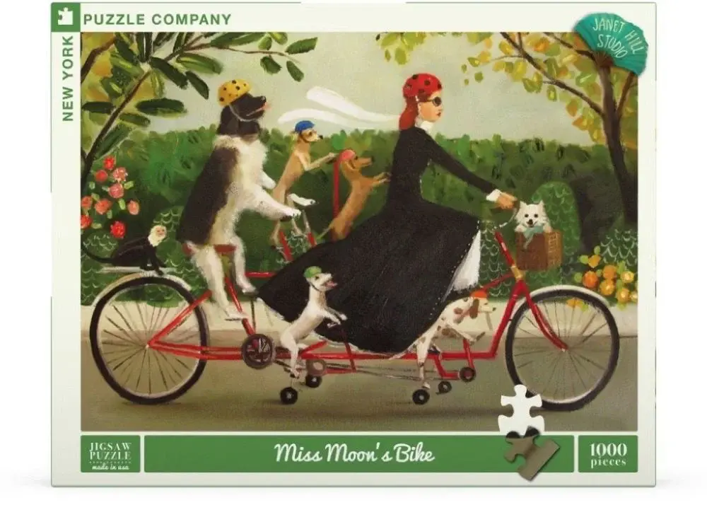 NYPC 1000pc Miss Moon's Bike