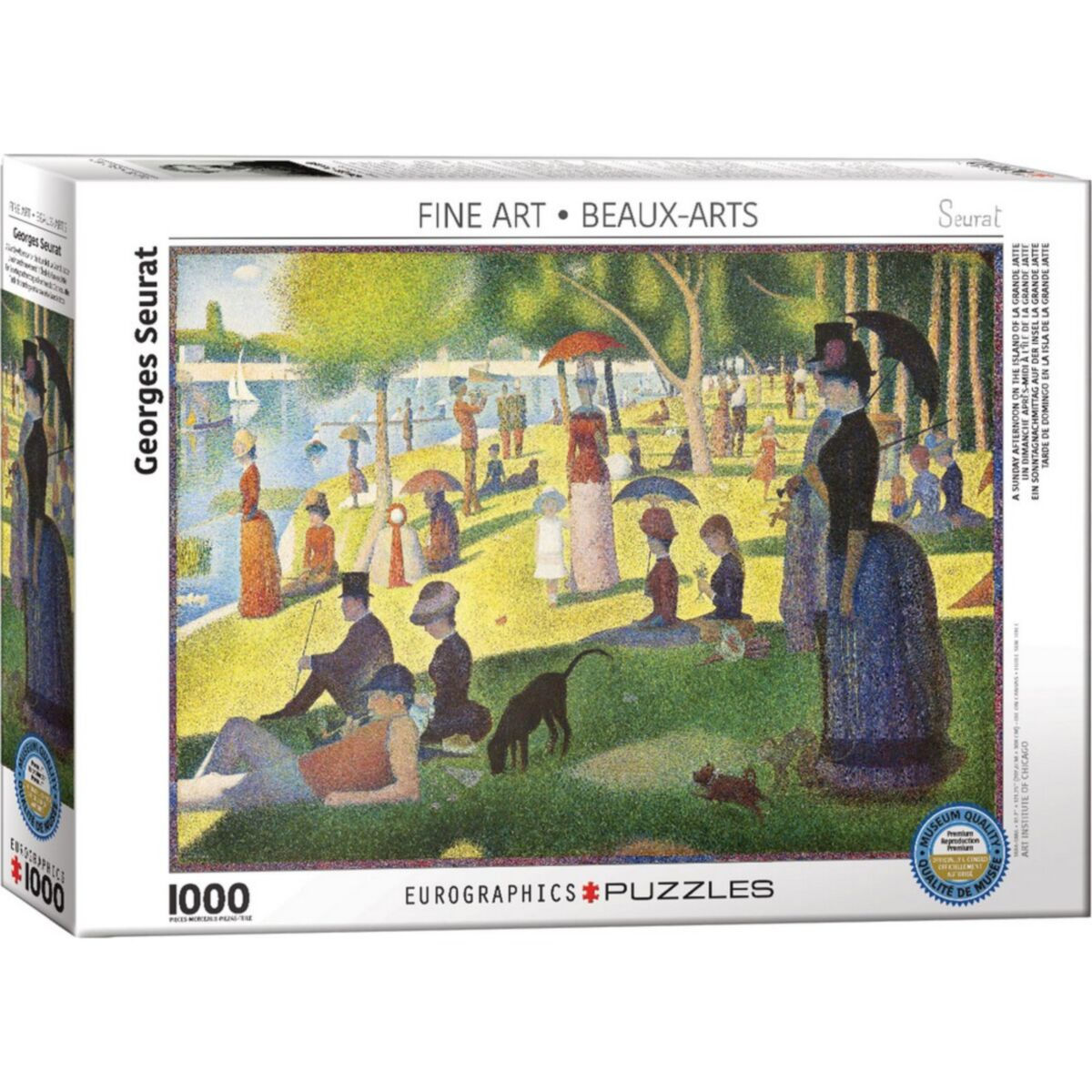 Eurographics 1000pc Seurat Sunday La Grande Jatte