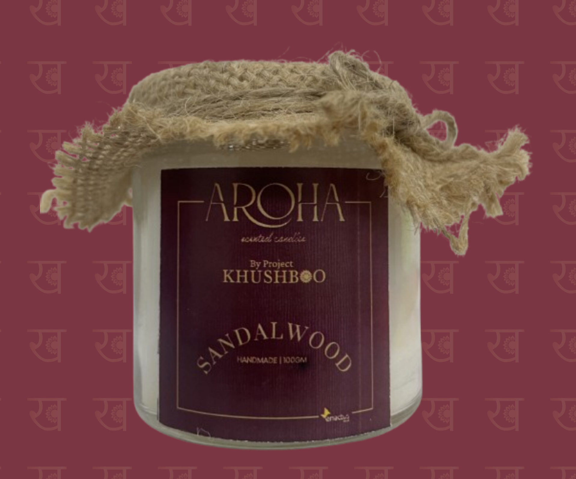 Sandalwood Scented Candle