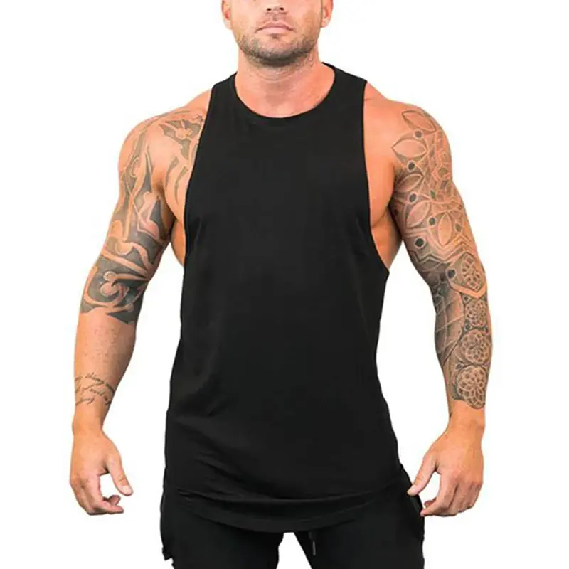 Thumbnail: Mens Tank Tops Shirt Gym Tank Top