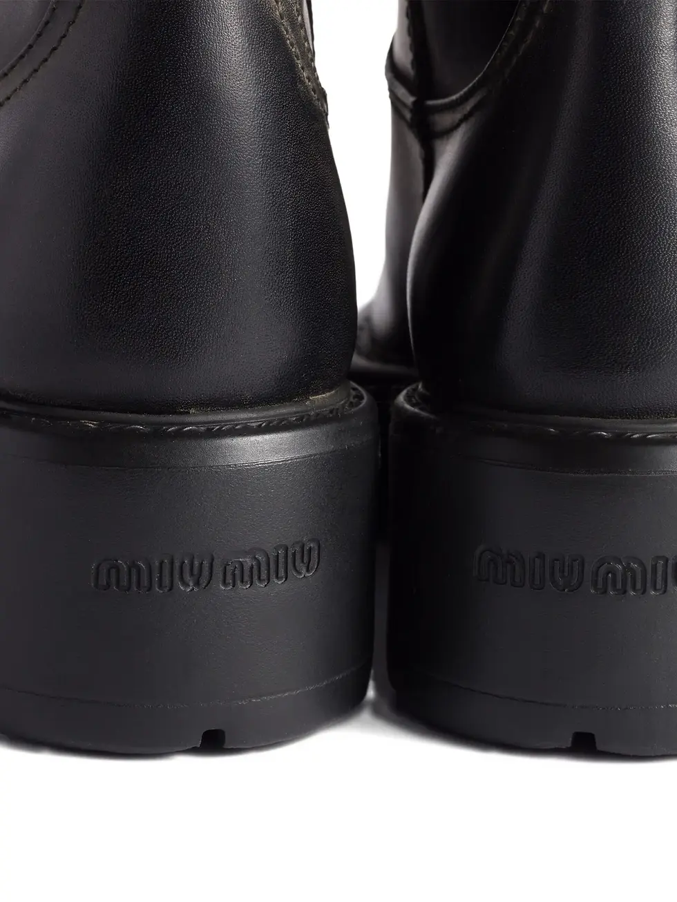 Thumbnail: Miu Miu leather boots