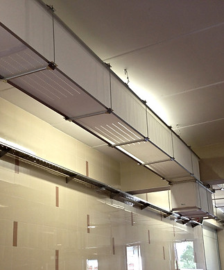Bakery Cloth Duct Fabric Duct Fiber Duct AD Industry