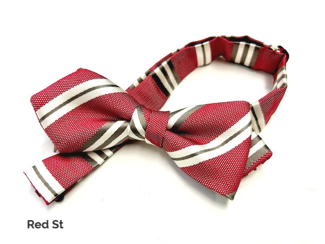 Thumbnail: SILK Bow Tie / シルク　蝶ネクタイ　出来合い