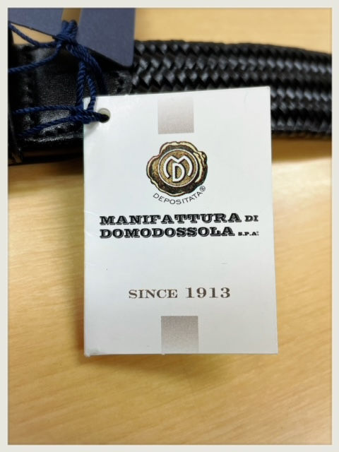 Thumbnail: Mesh Belt  Recycle leather  Domodosola  Italy /イタリア製サスティナブルレザー使用、