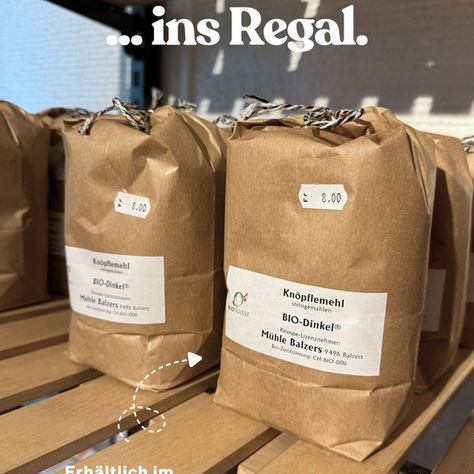 Vom Feld über die Mühle direkt ins Regal