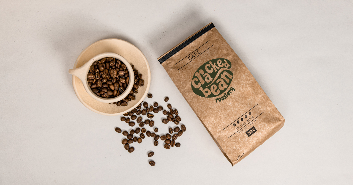 Speciality Coffee, with beans sourced from India and Uganda, with dark chocolate, and hint of caramel flavour notes