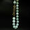 Thumbnail: Necklace "Sanskrit" Jadeite  Prayers Pearls Antique