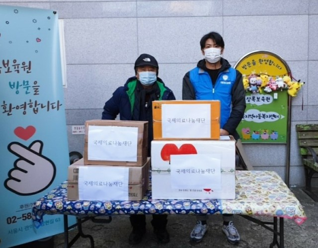 국제의료나눔재단, 아동도서 따뜻한 나눔 행사 진행