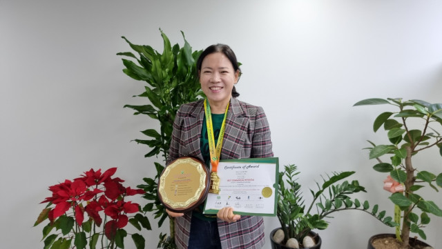 오송 김인희 대표이사, 제3회 국제창의논문학술대회서 베스트 논문 선정 ‘금상’ 수상