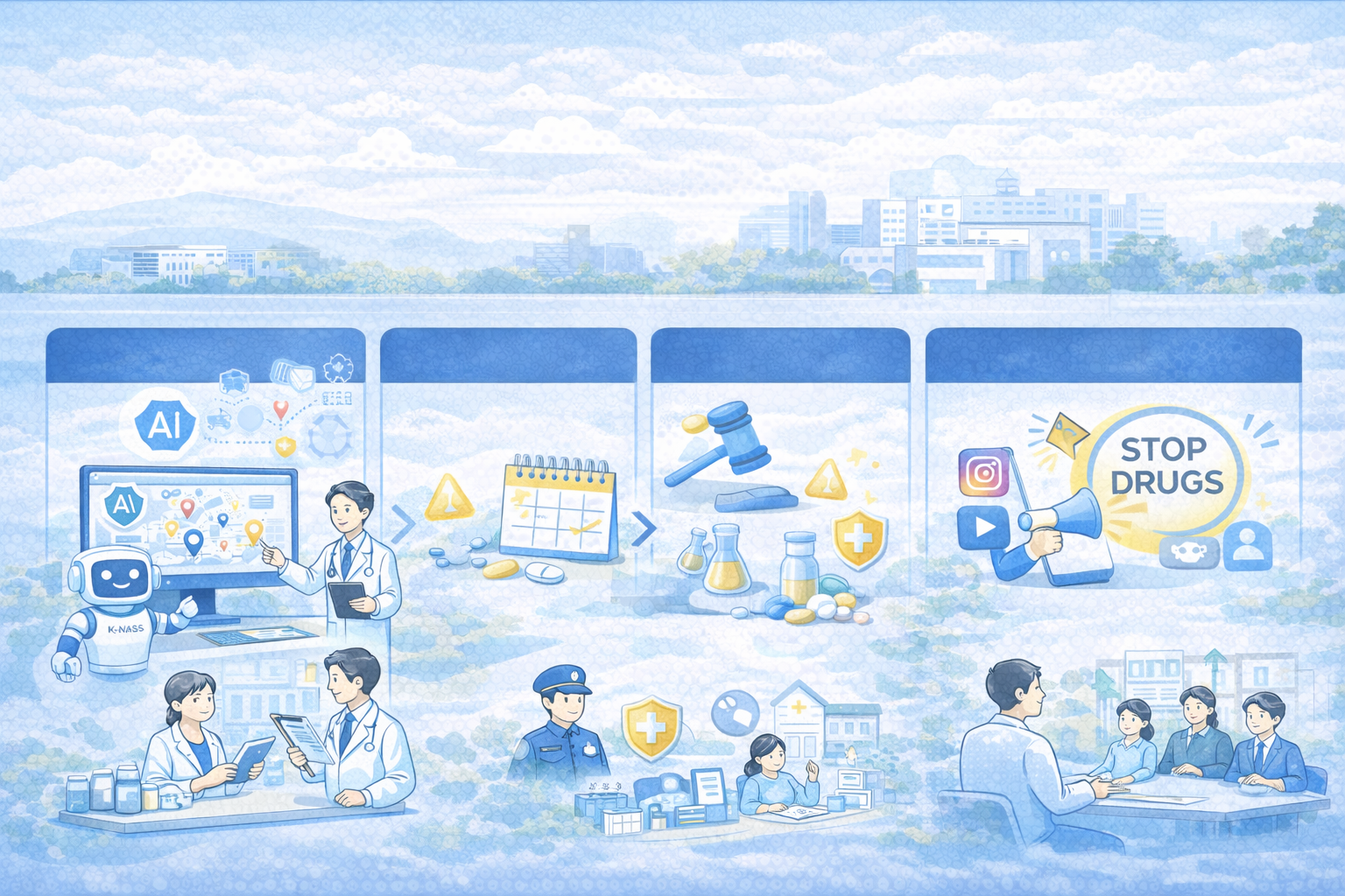 식약처, AI 기반 마약류 통합감시체계 강화