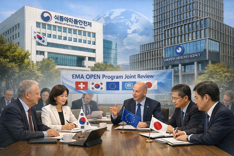 식품의약품안전처가 유럽의약품청