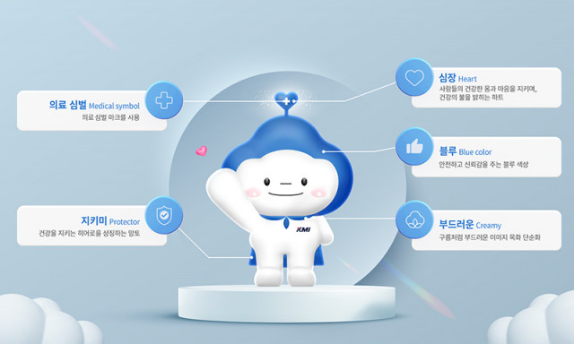 KMI한국의학연구소, 건강지키미 캐릭터 ‘크미’ 공개