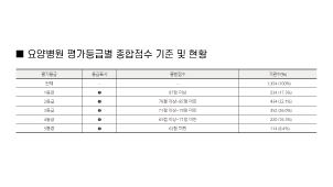 심평원, 요양병원 평가결과 성과연계 보상지급 7월 첫 시행