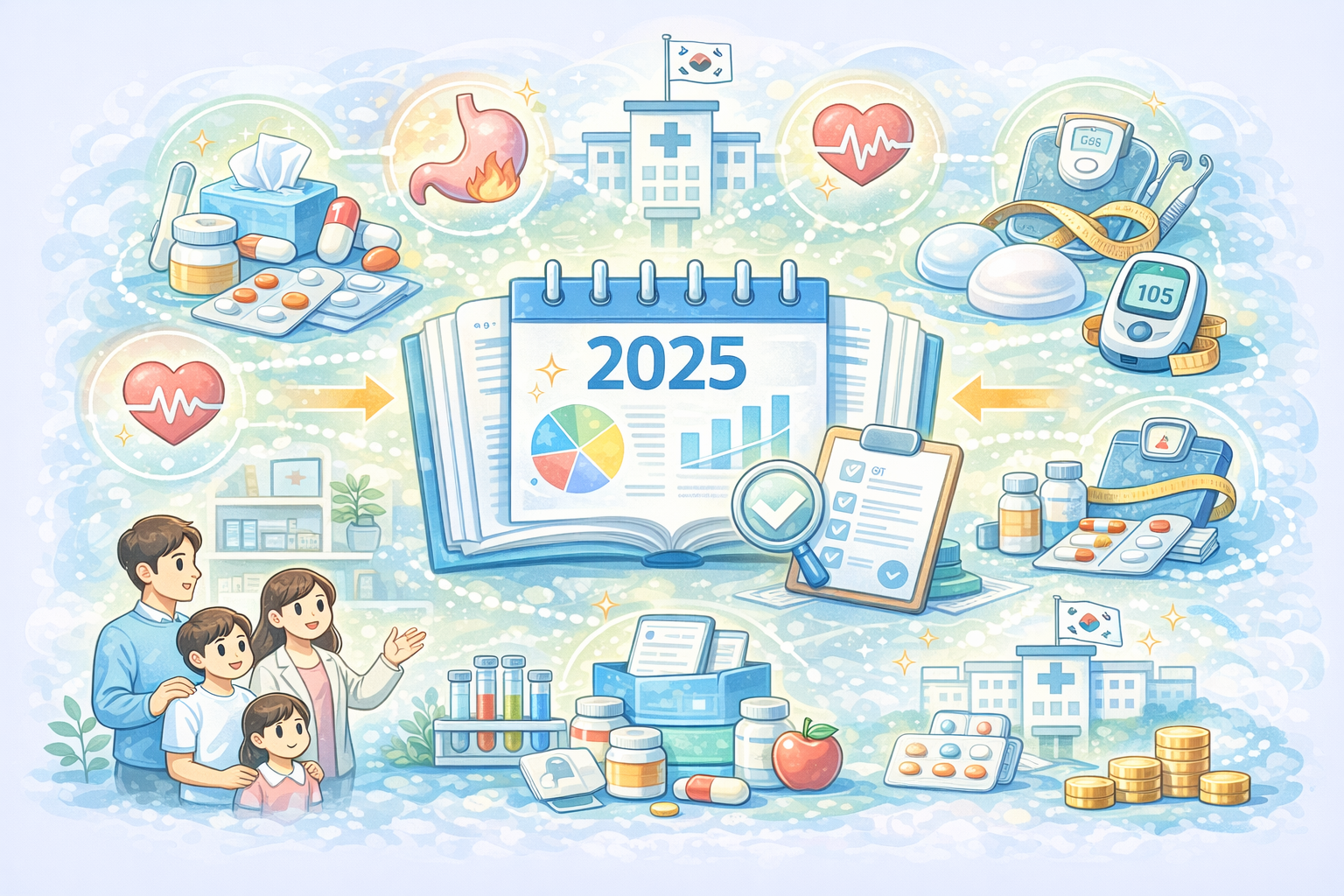 심평원, 2025년 생활 속 질병·진료행위 통계 발간