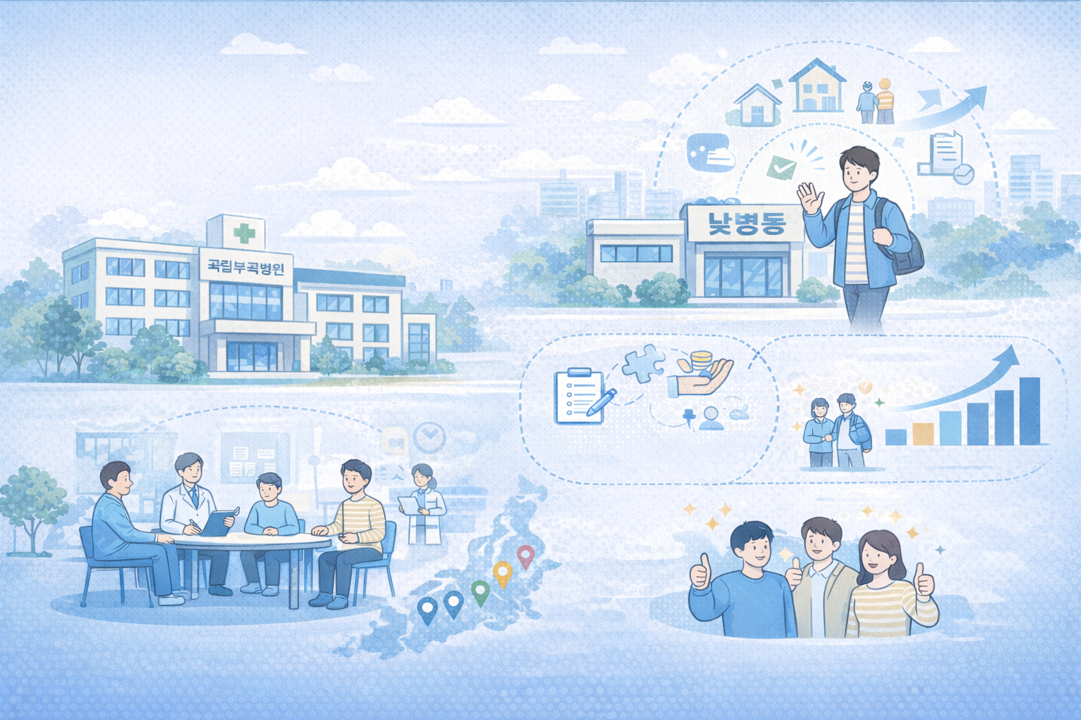 국립부곡병원, 낮병동 활용 치료공백 해소