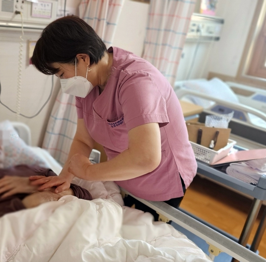 국제아로마테라피임상연구센터, 서울요양원에서 프로그램 진행