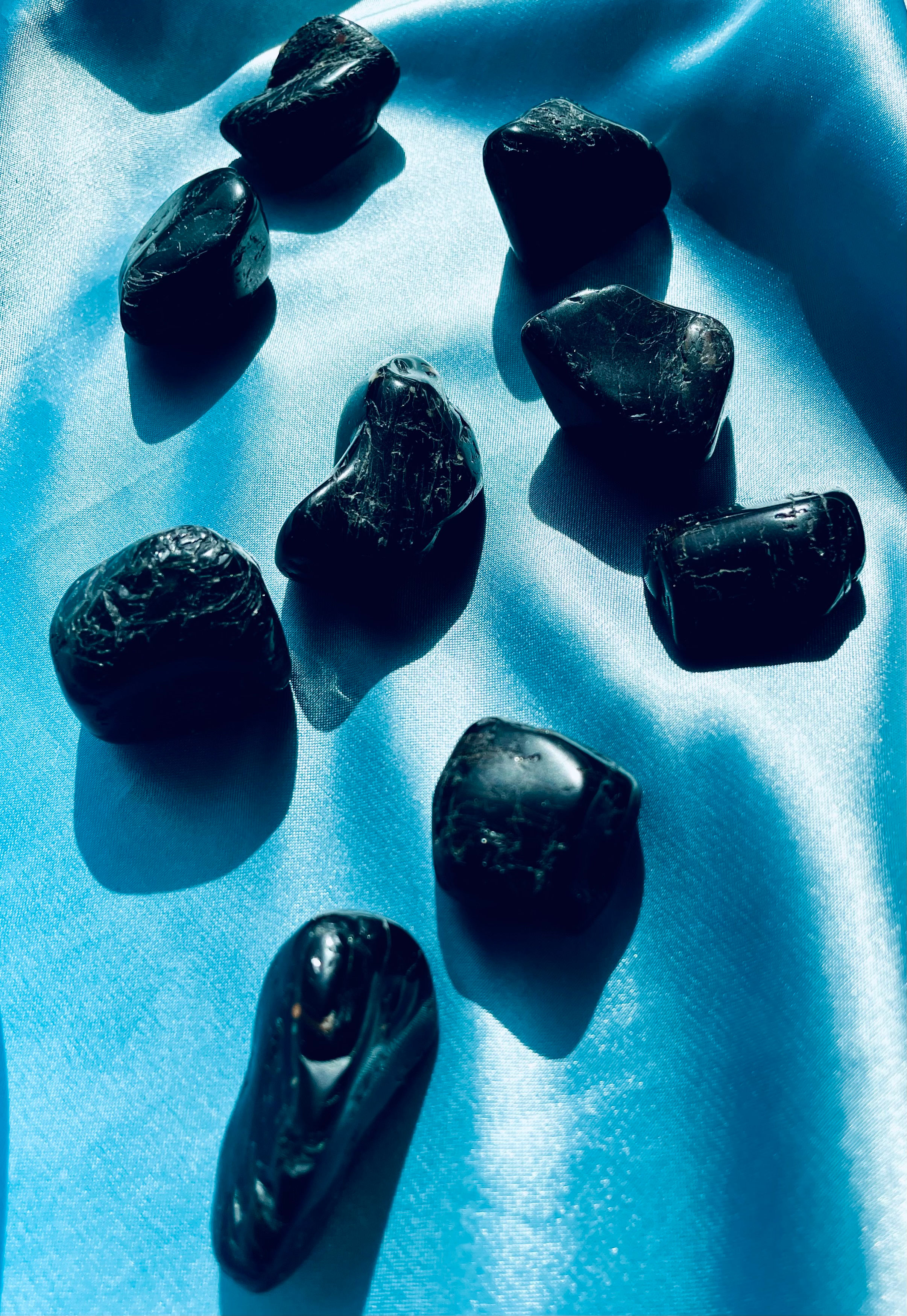 Black Tourmaline Tumbled Stone