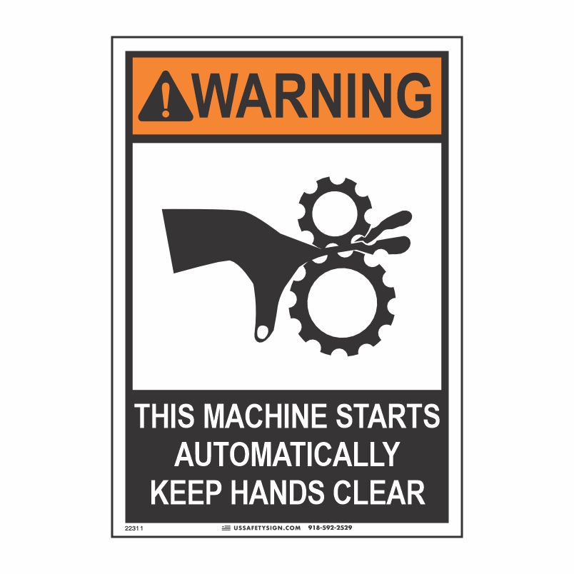 Equipment & Machine Decals example