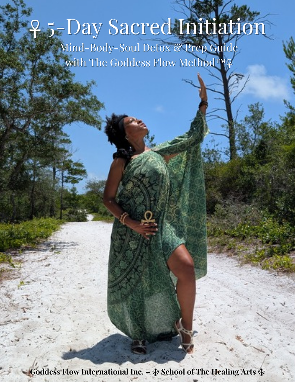 5-Day Sacred Initiation - 5 Personalized Goddess Flow Sessions (Pre-Recorded)