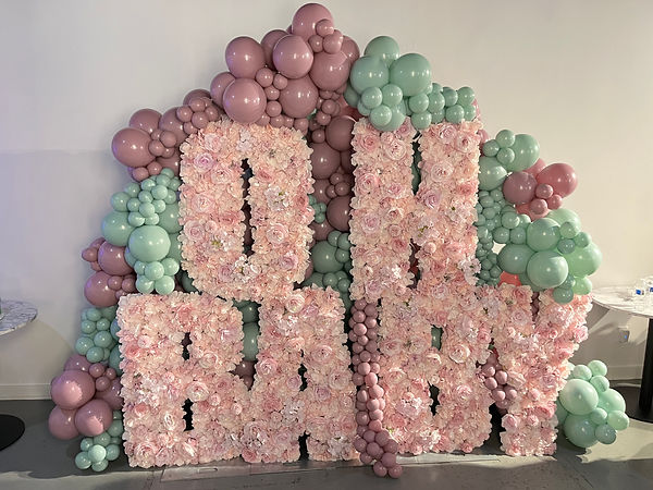 Baby Shower decor at The Fulton West Baby Shower Venue