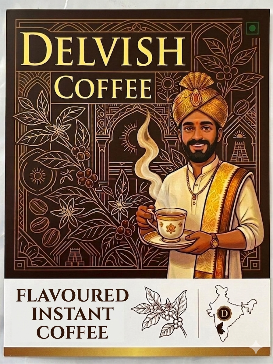Chocolate Flavored Instant Coffee - 100gms