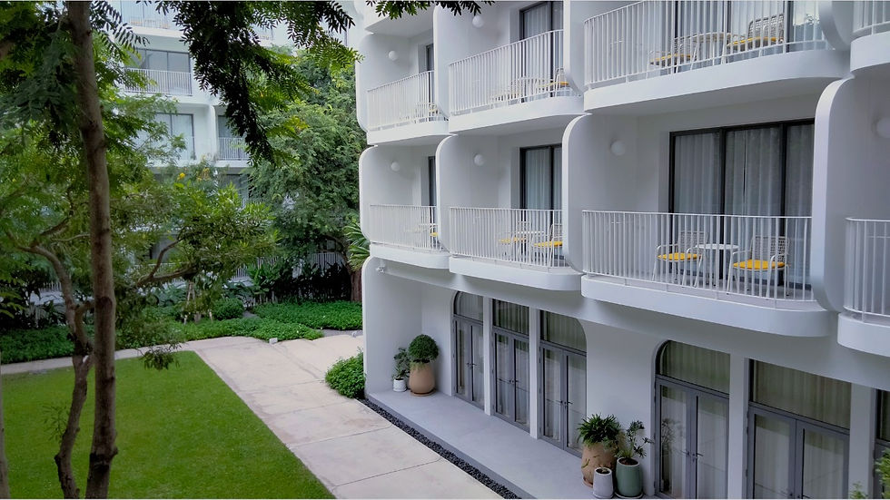 apartment building exterior