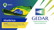GEDAR anuncia la distribución del primer cobro internacional a guionistas de Brasil