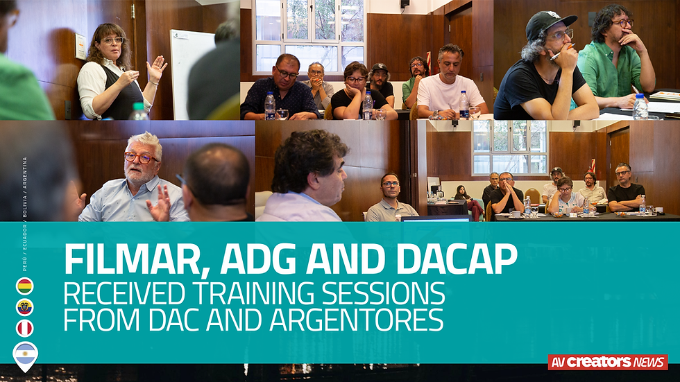 FILMAR, ADG and DACAP Received Training from DAC and ARGENTORES