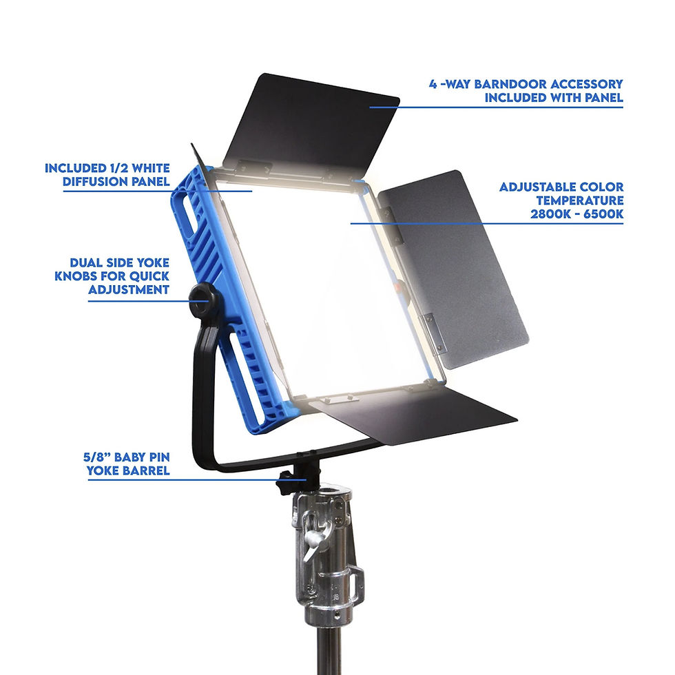 Miniatura: KALA PLUS SERIES LED1000 BI-COLOR LED LIGHT PANEL (3-LIGHT TRAVEL KIT)