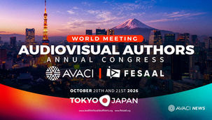 AVACI-FESAAL 2026: Tokio reúne a autores audiovisuales de todo el mundo