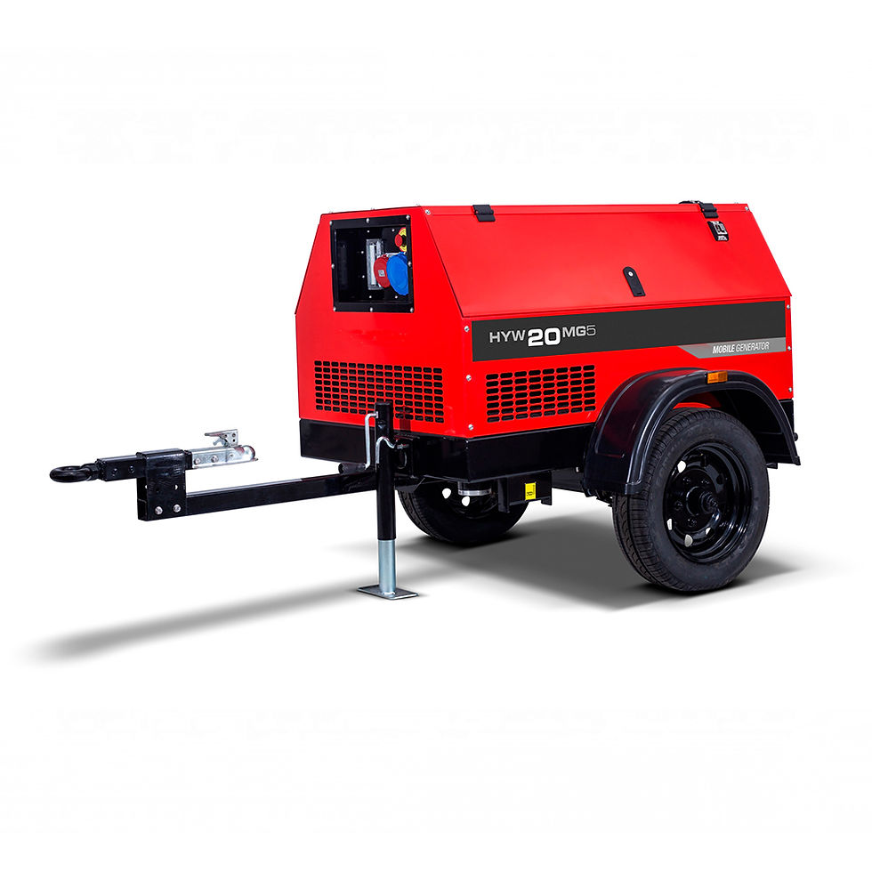 Miniatura: GENERADOR HIMOINSA TRAILER INSONORO DIESEL - 23 KVA