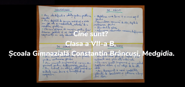 MEDGIDIA 2800 - ECHIPA BRÂNCUȘIENII, Școala Gimnazială Constantin Brâncuși, Medgidia