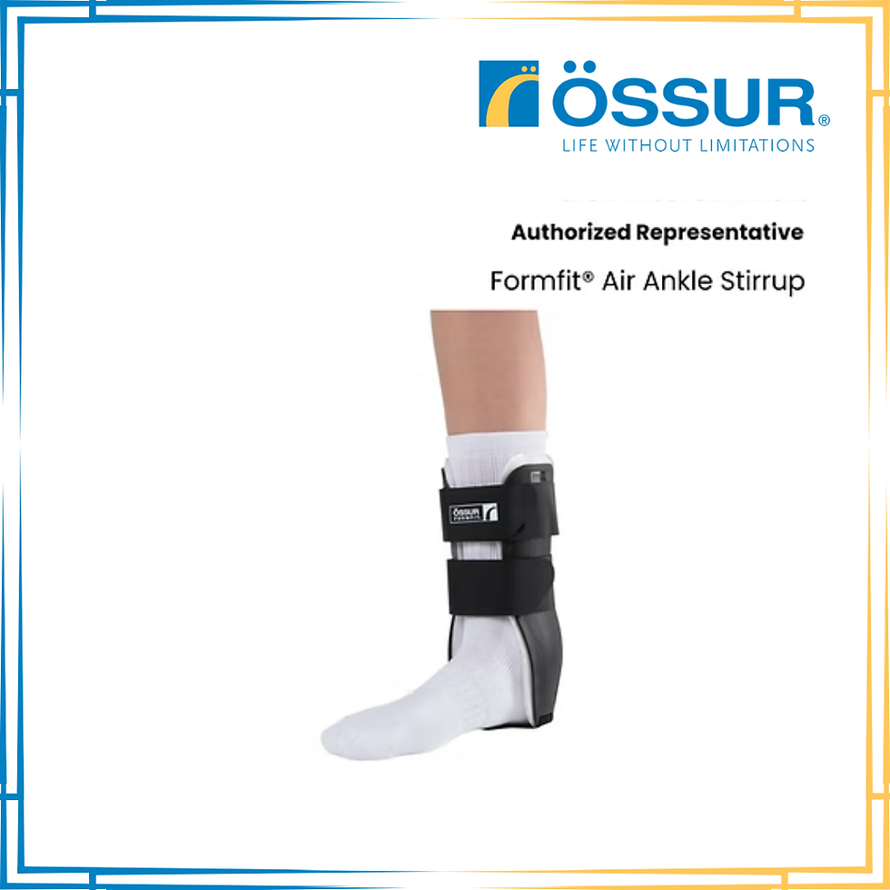 Thumbnail: Formfit® Air Ankle Stirrup on a leg