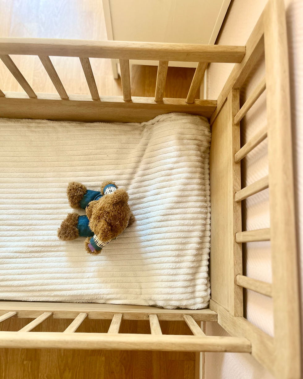 Miniature : Lit bébé en chêne massif