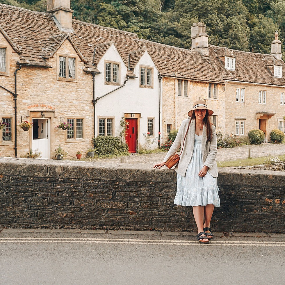 Madeleine at Weavers Cottages in Castle Combe