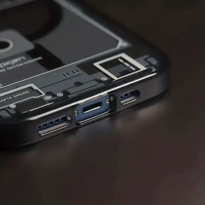 Miniatura: Transparent Acrylic Magnetic Phone Case for iPhone 14 Pro