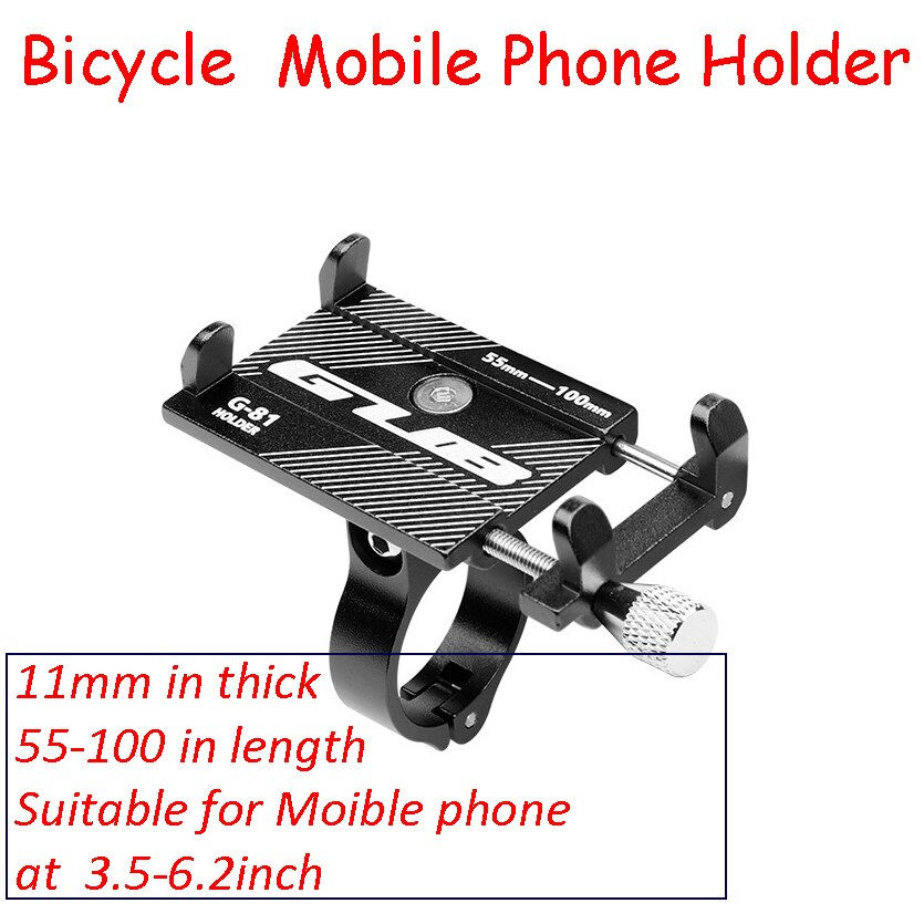 Miniatura: GUB G-81 Aluminum Alloy Bike Phone Holder