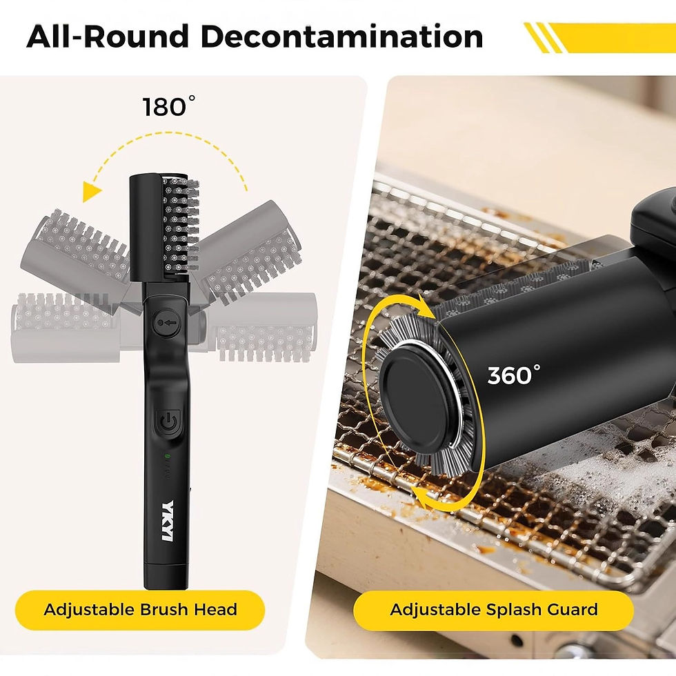 Miniatura: Electric BBQ Grill Brush Cleaner