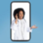 Professional women on a phone consultation