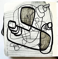 Stylo feutre et acrylique sur papier