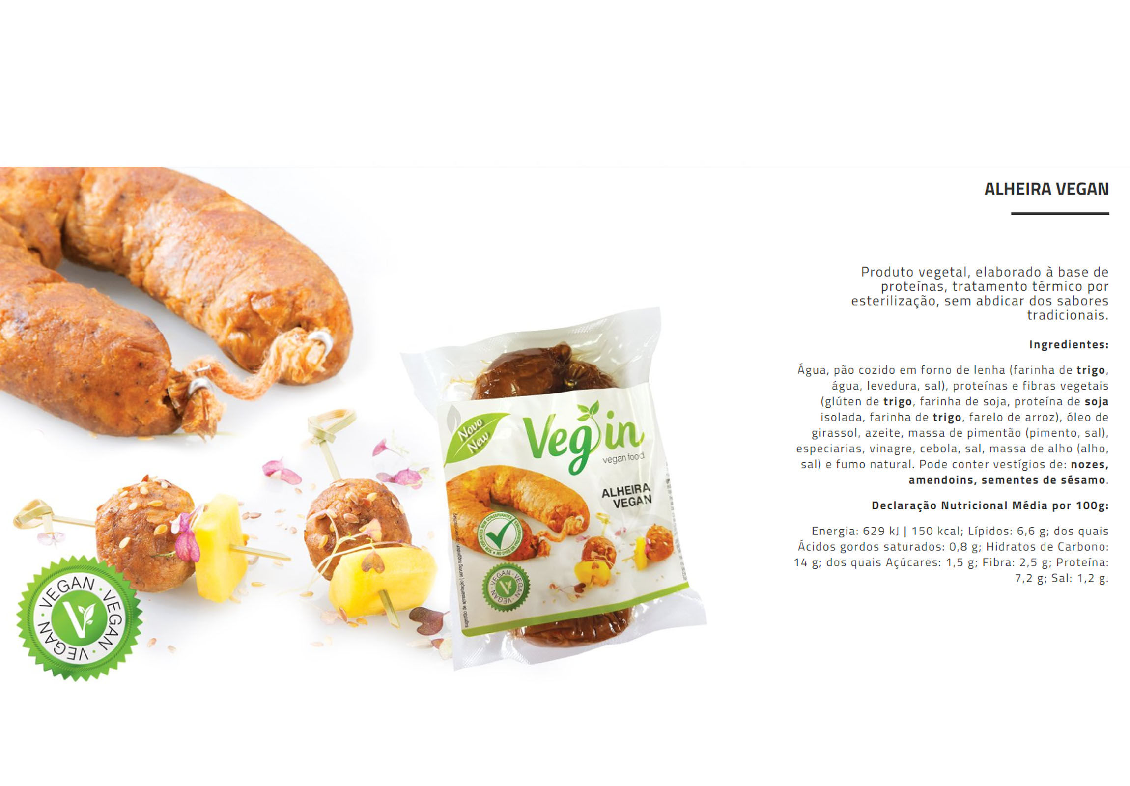 VEG IN VEGAN FOOD ALHEIRA VEGAN