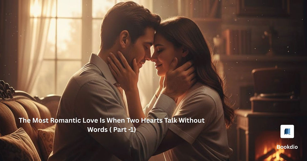 A romantic moment where a boy and a girl very close to each other, gently holding each other’s cheeks. Capture the warmth, tenderness, and deep connection in their eyes. Make the scene soft, intimate, and full of emotional depth.